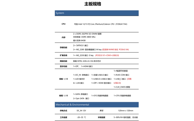 康耐信8505软路由器整机12代5核心整机DDR5内存6网卡I226 2500M,2.5G迷你小主机电脑工控低功耗爱快PFSENSE